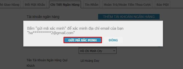 Xác minh địa chỉ email