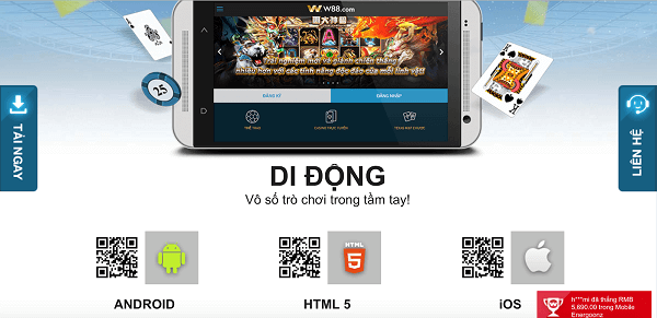 Hướng dẫn cách tải W88 trên IOS và Androi nhanh nhất