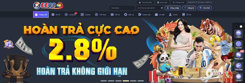 Tổng quan về các dịch vụ tại Ee88 Game